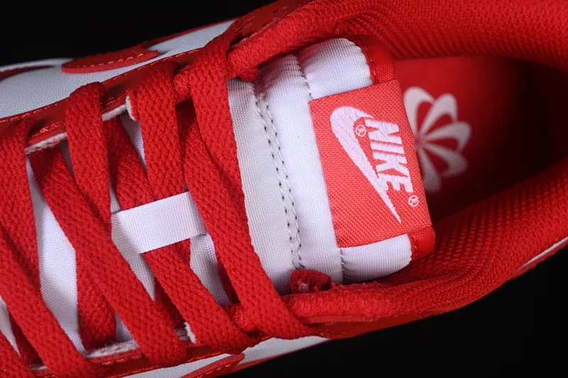 All categories Nk SB Dunk series Nk SB Dunk Low low-top sneakers Nike SB Dunk Low white red low-top casual sneakers DD1873-116